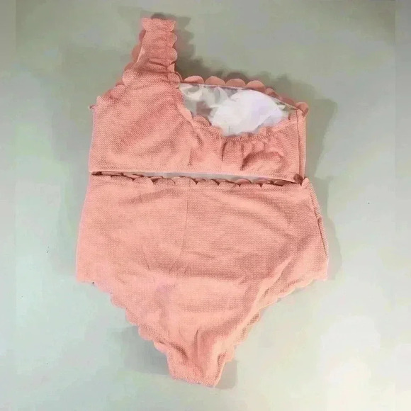 Bikini Women Push-Up Padded Bikini High Waisted Swimsuits Pink Size Large NWOT - Picture 4 of 9